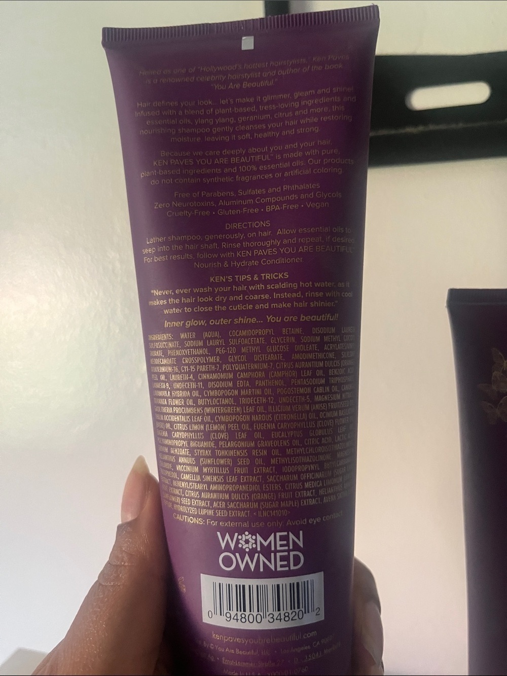 You Are Beautiful Nourish & Hydrate Shampoo - Purple - Picture 2 of 4
